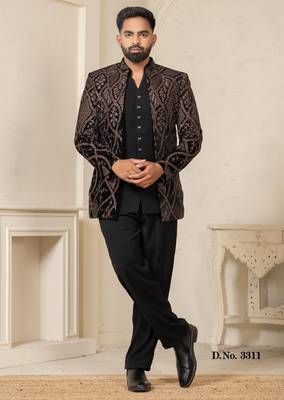 Black jodhpuri for men | men's ethnic wear 2