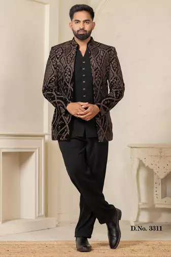Black jodhpuri for men | men's ethnic wear