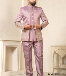 Lavender jodhpuri for men | men's ethnic wear