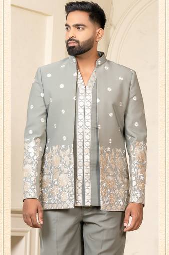 Pista green jodhpuri for men | men's ethnic wear
