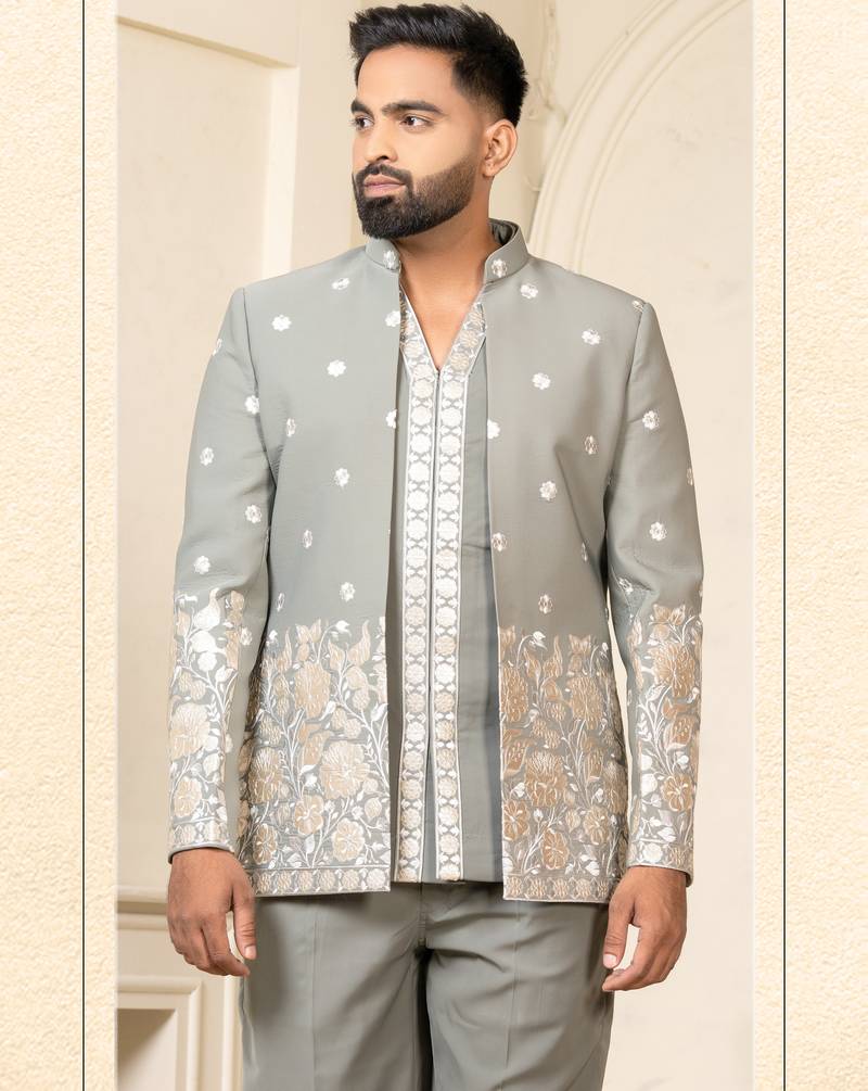 Pista green jodhpuri for men | men's ethnic wear