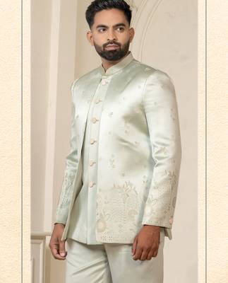 Pastel pista jodhpuri for men | men's ethnic wear 1