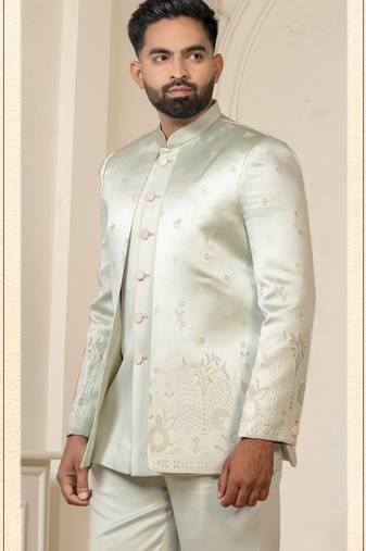 Pastel pista jodhpuri for men | men's ethnic wear