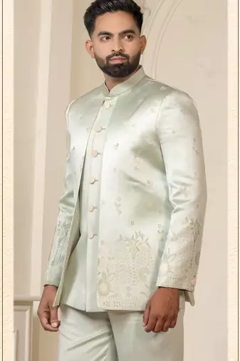 Pastel pista jodhpuri for men | men's ethnic wear