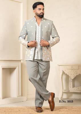 Pista green jodhpuri for men | men's ethnic wear 2