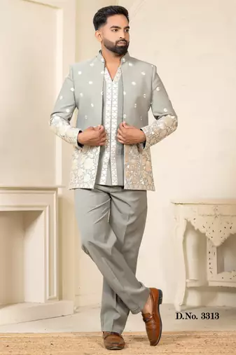 Pista green jodhpuri for men | men's ethnic wear