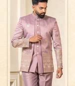 Lavender jodhpuri for men | men's ethnic wear