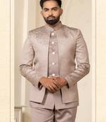 Pastel pink jodhpuri for men | men's ethnic wear