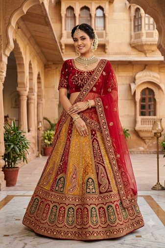 new fancy festival designer lehanga gress