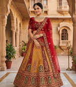 new fancy festival designer lehanga gress
