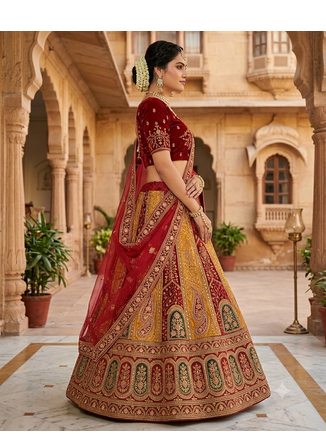 new fancy festival designer lehanga gress 2