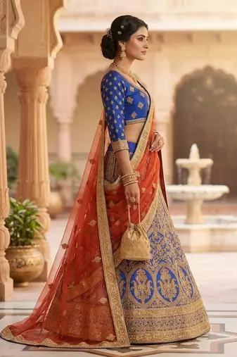 new desiger party wear lehanga chuni 