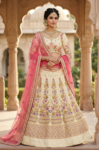 new minde bowig designer lehaga dress 