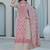 Beige Cotton Ethnic Motifs Embroidered Regular Thread Work Kurta with Trousers & With Dupatta