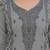 Grey Cotton Ethnic Motifs Embroidered Regular Thread Work Kurta with Trousers & With Dupatta