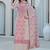 Beige Cotton Ethnic Motifs Embroidered Regular Thread Work Kurta with Trousers & With Dupatta