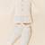 Boy's white blended cotton ethnic kurta pajama set with embroidered nehru jacket