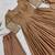 chiku color embroidery and sequins work silk blend gown set