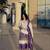 White Color Embroidery And Sequence Work Georgette Salwar Suit 