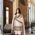 White And Wine Color Embroidery And Sequence Work  Georgette Salwar Suit