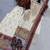 White And Wine Color Embroidery And Sequence Work  Georgette Salwar Suit
