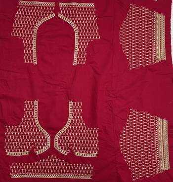 Rani Pink color Tatamie Zari Work Dori Embroidered Sequins work Silk blend lehenga choli set 5