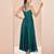 Stunning teal green hand work gown