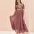 Coral hand work anarkali gown
