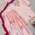 baby pink color beautiful embroidery and sequence work silk blend kurti palazzo set