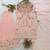 baby pink color cording embroidery and sequences work georgette salwar suit