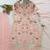 baby pink color cording embroidery and sequences work georgette salwar suit