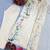 Off White Color Embroidery And Sequence Work Silk Blend Kaftan Salwar Suite
