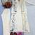 Off White Color Embroidery And Sequence Work Silk Blend Kaftan Salwar Suite