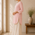Pink cotton plain casual kurta set for women