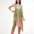 Pastel ombre asymmetrical kurta set