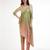 Pastel ombre asymmetrical kurta set