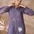 Elegant smoky grey organza co-ord set