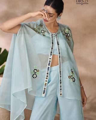 Aqua elegance co-ord set 3