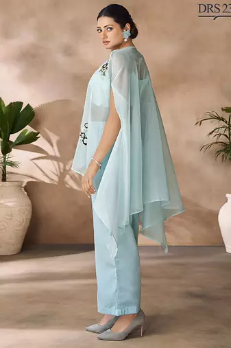 Aqua elegance co-ord set