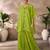 Lush green embellished co-ord se