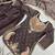 dark brown color beautiful embroidery and sequence work silk blend kurti palazzo set