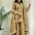Mustard Color  Embroidery and Sequence Work Salwar Suit