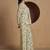 Elegant beige floral printed a-line top with flared palazzo co-ord set