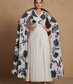 Off white printed designer jumpsuit