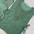 sea green color hand work silk blend salwar suit 