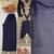 Navy Blue Color  Embroidery And Sequence Work Faux Georgette Salwar Suit