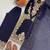 Navy Blue Color  Embroidery And Sequence Work Faux Georgette Salwar Suit