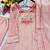 peach color embroidery beads work silk blend kurti set