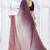 Sequin zarkan embroidered work multicolor two tone satin saree