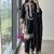 Black Color Embroidery And Thread Work  Satin Salwar Suit